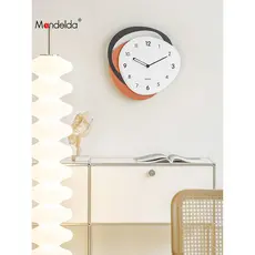 Mandelda marca coreana sala de estar relógio parede 2026 novo estilo moderno criativo relógio doméstico simples relógio