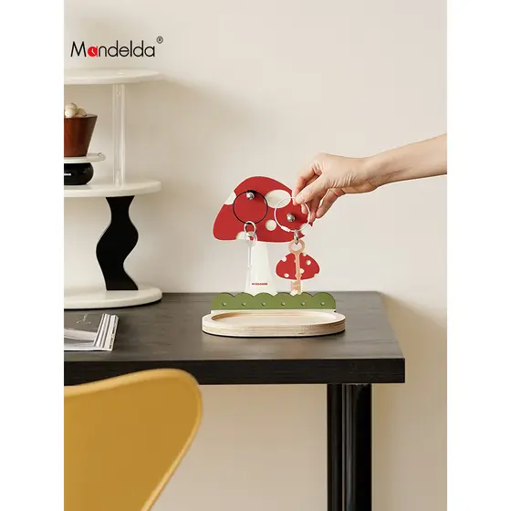 Mandelda marca coreana entrada chave gancho caixa de organização de armazenamento prateleira criativa ornamentos de mesa