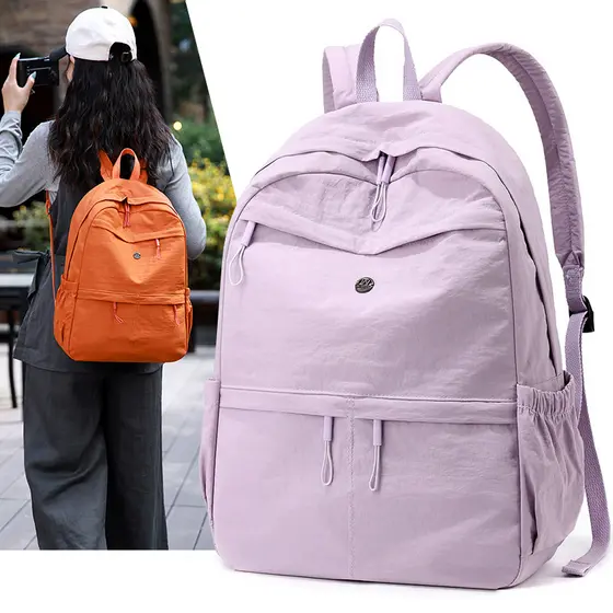 2026 verão novo estilo leve esportes ao ar livre mochila mochila feminina moda All-Match mochila montanhismo mochila de