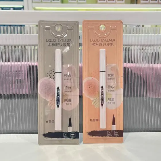 Miniso Bens Famosos Caneta Delineadora Líquida Guache 0.5ml Ultrafino À Prova D 'Água Não Manchas À Prova de Suor de Lon