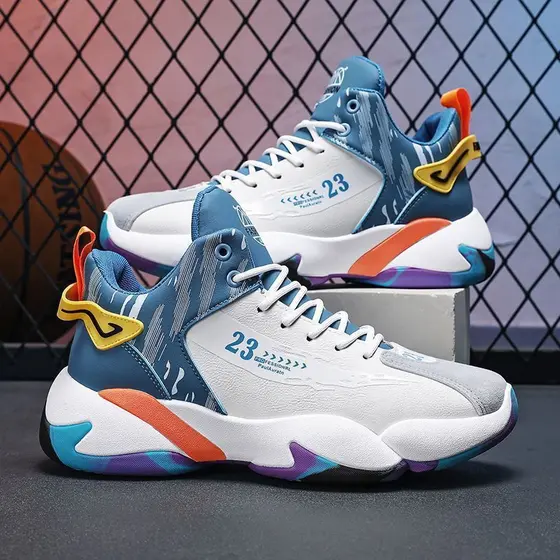 Wang Bu Satisfação tênis de basquete selecionado masculino comércio exterior quatro estações novo estilo absorção de cho