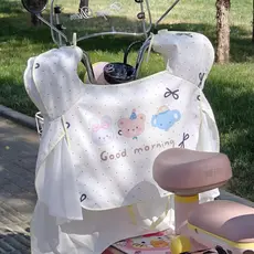 Colcha de para-brisa de veículo elétrico, protetor solar de verão à prova d'água 2026, novo estilo, bateria, carro, moto