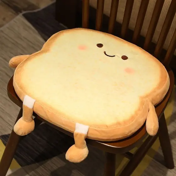 Almofada de pão escritório sedentário cadeira de chão almofada estudante bunda almofada fezes almofada de assento espuma
