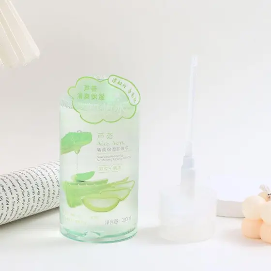 Ximei Eslite Aloe Vera Refrescante Hidratante Removedor de Maquiagem Limpeza Transparente Profunda Refrescante Não Pegaj