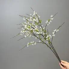 Decorações de mesa de jantar flores artificiais plantas artificiais decoração ramos de flores plantas verdes arranjo de 