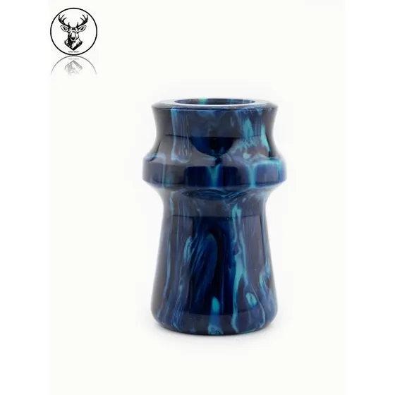 ARNO-Blue Lotus Tomahawk Homens Barbear Molhado Especial Dois Texugo Cabelo Barba Escova Barba Varrendo Escova de Barbea