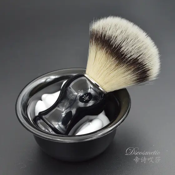 Escova de barbear escova de barba dos homens escova de barbear barbear dedicado barbear sabão escova estéril Rayon cabel