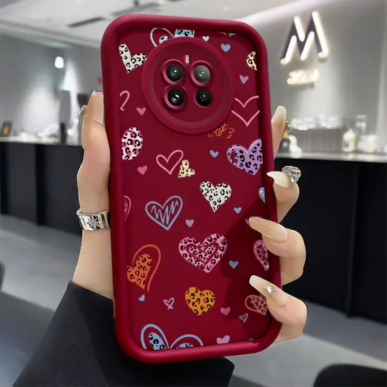 Capa Para Realme 12 Pro 5G P1 Pro 5G 12 Pro Plus 5G Capa silicone Case Protetora Capinha Capas