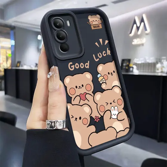 Capa Para Realme C71 C73 C75 4G C75 5G Capa silicone Case Protetora Capinha Capas
