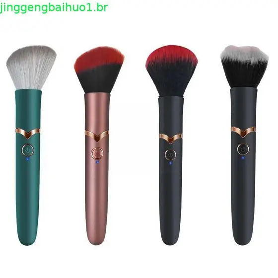 Pincel De Maquiagem Elétrico , Base , Massagem De 10 Velocidades Para Ferramentas De Beleza Facial
