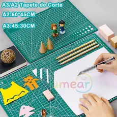 Base De Corte AA2/A3 Dupla Face Patchwork Artesanato Cores Profissional Patchwork Artesanato DIY