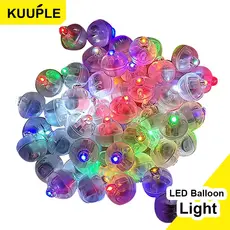 Luz De Balão Led , Pequena Redonda Mini Lâmpada De Bola Para , Lanterna De Bar , Decorações De Aniversário De Festa De C