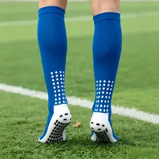Kit 3 Meião De Futebol Masculino Longas Toalha De Fundo Antiderrapante Esportivas Respirável Jcolour