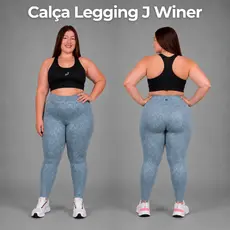 Calça Legging Fitness Feminina Cintura Alta Empina Bumbum Não Transparente Roupa  Academia