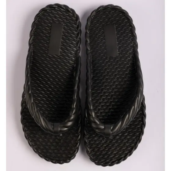 Chinelo de Dedo Nuvem Trança Casual Macio Leve Ortopédico Esporão EVA