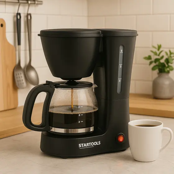 Cafeteira Elétrica Com Jarra Moderna 600ML15 Xícaras 550w