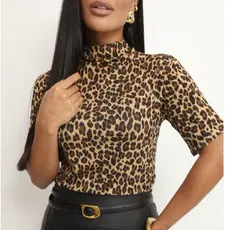 Baby Look Onça Estilosa e Elegante tendência outono inverno 2026