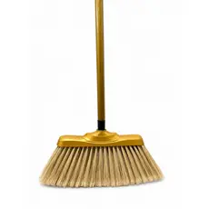 Vassoura Luxo Dourada ou Prata para Porcelanatos Cerdas Macias Bellano