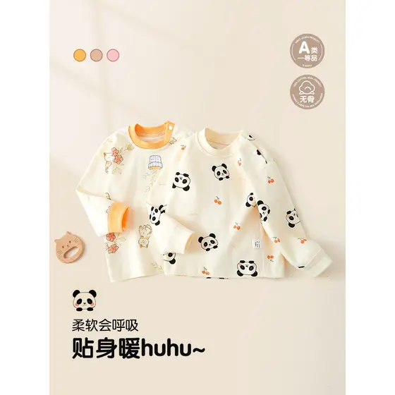 Roupas de outono para bebês, Top de uma peça, meninos, meninas, primavera, outono, camiseta de manga comprida, algodão p