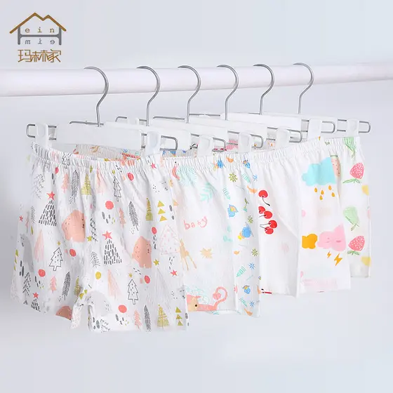Shorts de bebê respirável arquivo de dupla utilização infantil algodão puro moda confortável Homewear calças de pijama c