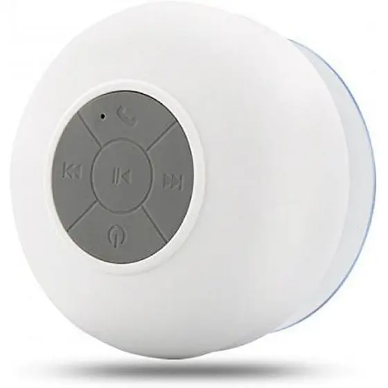 Caixa de som portátil à prova d'água RAINPOT Bluetooth, versão atualizada de 2025, com microfone embutido, caixa de som