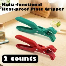 2ountsHotPlateGripper, Ferramenta Multiuso Antiaderente para Tigelas, Pratos, Panelas, Suporte para Seringas, Pinças, Ut