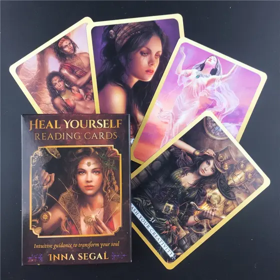 Cartas Novo Tarot Heal Yourself Cartões De Leitura Família Amigos Festa Jogando Jogos De Mesa Com Inglês PDF Guiabook