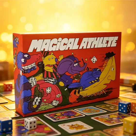 Jogo De Tabuleiro Atleta Mágico Festa Em Inglês 2-6 Jogadores