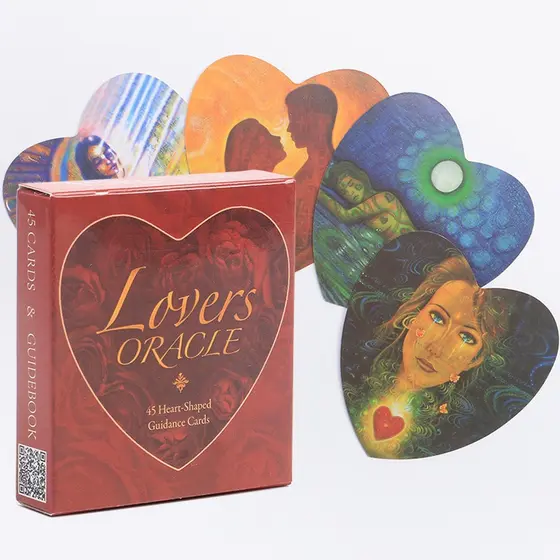 Novos Amantes Tarot Cartão Jogo Do Partido Placa De Mesa Para Adulto Inglês Deck Baralho Cartas Jogando Destino Ler Jogo