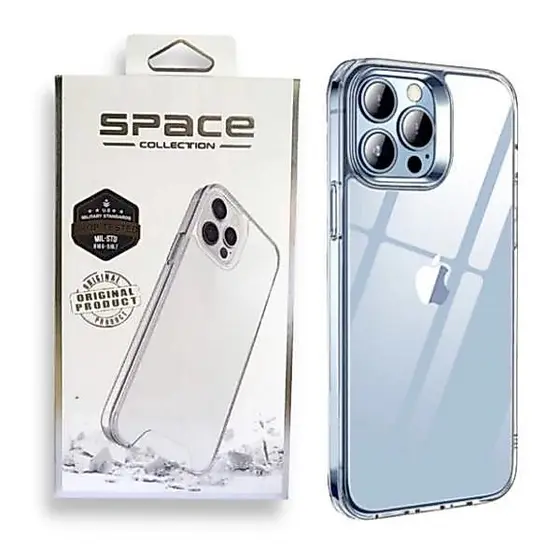 Capa Capinha Space Transparente Anti Impacto Aclirico Case Apple IPhone