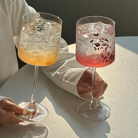 Primeiro rolo de taça de alta aparência doméstica criativa copo de coquetel copo de suco xícara de chá xícara de chá de