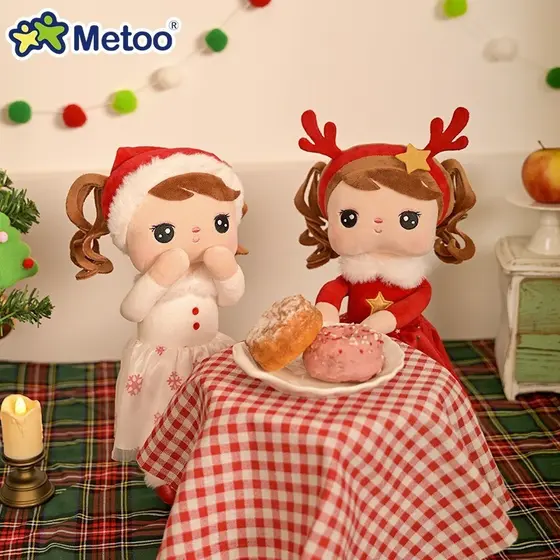Metoo Novo Estilo 33cm Natal Angela Brinquedo de Pelúcia 2026 Brinquedo de Pelúcia Macio Presente para Crianças