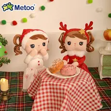 Metoo Novo Estilo 33cm Natal Angela Brinquedo de Pelúcia 2026 Brinquedo de Pelúcia Macio Presente para Crianças