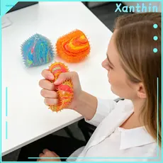 Slow Rebound Stress Ball Geometric Slow-rising Squeeze Toy Soft Tpr Relief Fidget for Kids Adults Cute Textured Decompre
