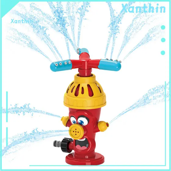 Child-friendly Water Sprinkler Kids Hydrant Toy – Outdoor Summer Spray for Toddlers Boys Girls Garden Lawn Rotary Wigg