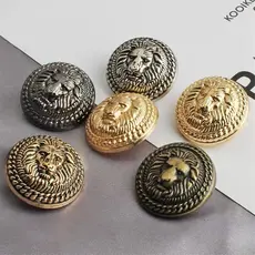 10 Peças Suprimentos De Costura E Acessórios Botões Redondos Retro Artesanais De Roupas De Bricolagem Jaqueta