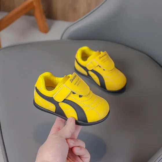 Sapatos de bebê sapatos de bebê meninos primavera outono novo estilo bebê criança sapatos crianças sola macia meninas sa