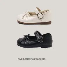 2026 Primavera Verão Sapatos Infantis Populares deste Ano Sapatos de Princesa All-match Menina Sapatos Únicos de Sola Ma