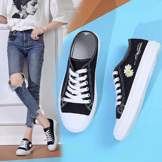 Tênis feminino 2025 novo estilo primavera respirável leve sapatos casuais sola macia versão coreana primavera verão corr