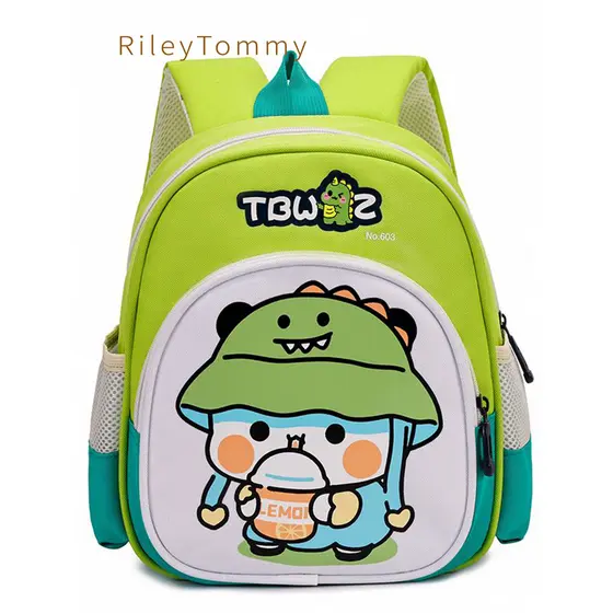 Britânico RileyTommy Super bonito meninos meninas dos desenhos animados crianças mochila de viagem do bebê bonito novo e
