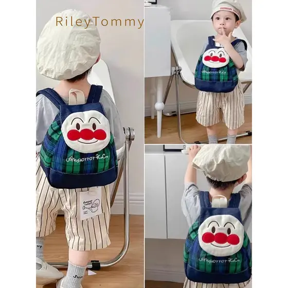 Britânico RileyTommy bebê jardim de infância pão bonito crianças mochila dos desenhos animados leve mochila saco de viag