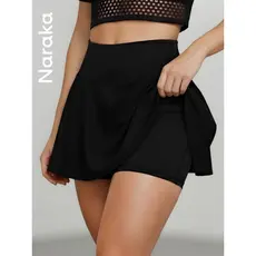 Short Saia Fitness Feminino Cintura Alta