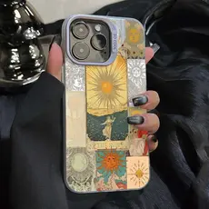 Capa De Telefone Deusa Do Sol Para iPhone 17 15 16 11 12 13 Pro Max 14 X XS XR 7 8 Plus Van Gogh Artev