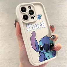 Capinha Stitch Para iPhone17 16 Pro Max15 14 13 12 11  7 X XS Plus 2026 Celular Capa de Macia De Case