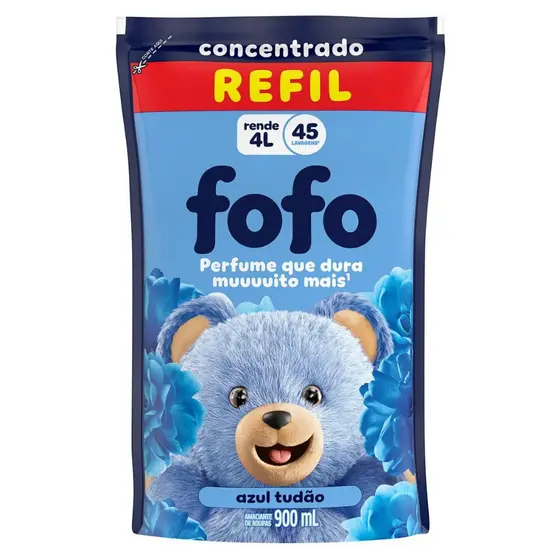 Amaciante Concentrado Azul Tudão 500ml | 900ml 1/2/3 Un | Pronta Entrega