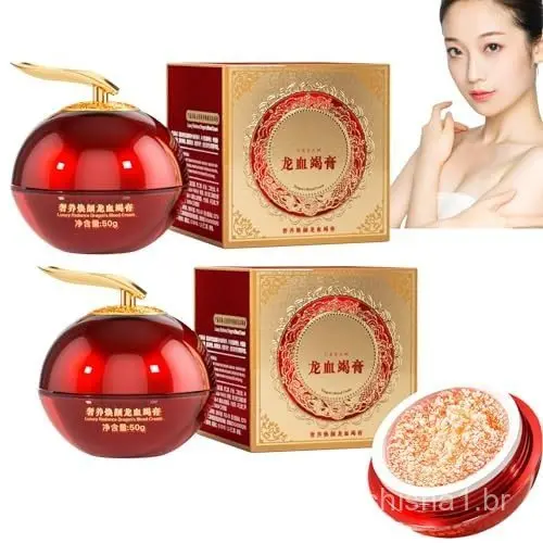 Creme Facial de Sangue de Dragão, Creme Hidratante Elástico com Proteína Vermelha, Creme Facial de Sangue de Dragão, Cre