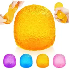 Brinquedo Antiestresse Squishy de Açúcar, Bola Antiestresse de Retorno Lento, Brinquedo Sensorial para Alívio do Estress