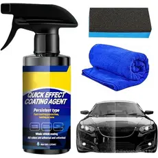 Cera em Spray para Polimento e Revestimento Cerâmico Automotivo, Novo Agente de Revestimento Automotivo de Ação Rápida 2