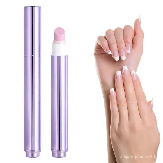 Caneta de Óleo para Cutículas, 3 em 1, com Ponta de Cerâmica, Ferramenta para Cuidado das Unhas e Cutículas (1PC) 4IM7