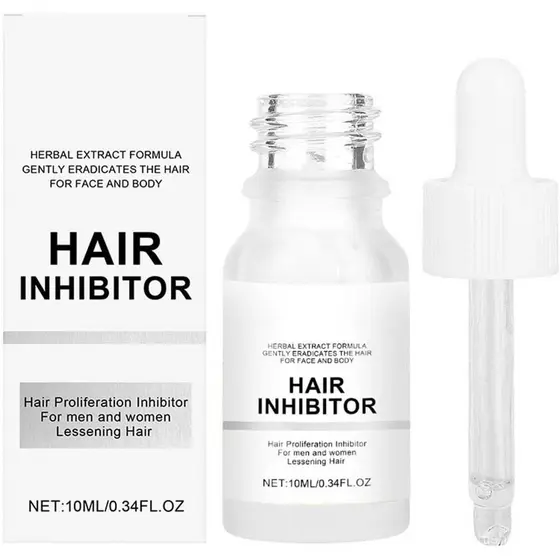 Inibidor de Crescimento Capilar, Sérum para Remoção de Pelos, Séruns para Parada de Crescimento de Pelos Faciais, Óleo S